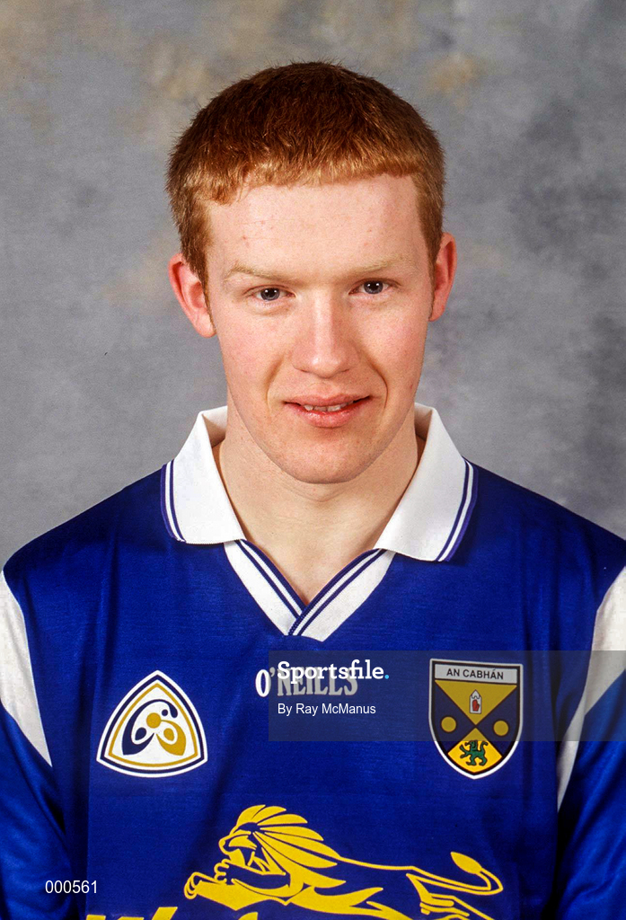 22 June 1997; Dermot McCabe of Cavan prior to the Ulster GAA Football Senior Championship Semi-Final match between Cavan and Donegal at St Tiernach's Park in Clones, Monaghan. Photo by Ray McManus/Sportsfile