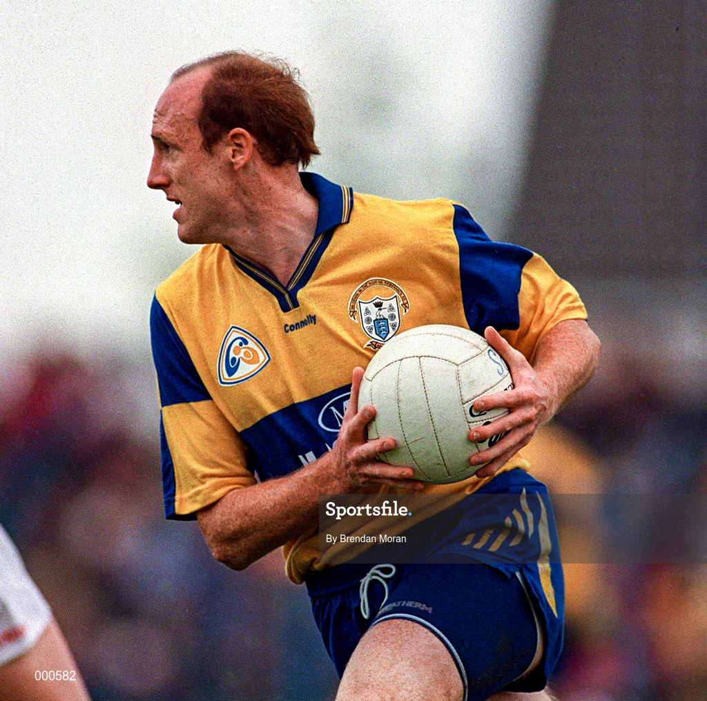 22 June 1997; Donal O'Sullivan of Clare during the GAA Munster Senior Football Championship Semi-Final match between Clare and Cork at Cusack Park in Ennis, Co Clare. Photo by Brendan Moran/Sportsfile