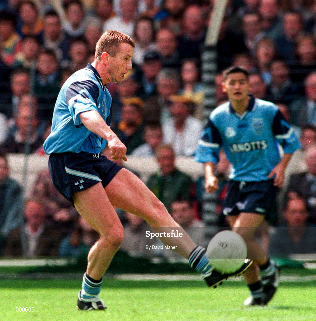 15 June 1997; Eamonn Heery of Dublin during the Leinster GAA Senior Football Championship Quarter-Final match between Meath and Dublin at Croke Park in Dublin. Photo by David Maher/Sportsfile