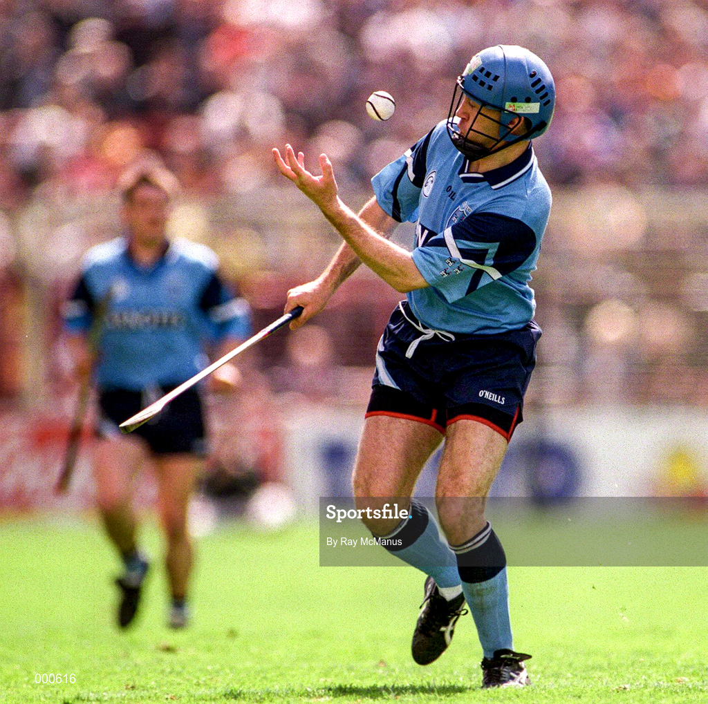 22 June 1997; Eamonn Morrisey of Dublin during the Leinster Senior Hurling Championship Semi-Final match between Kilkenny and Dublin at Croke Park in Dublin. Photo by Ray McManus/Sportsfile