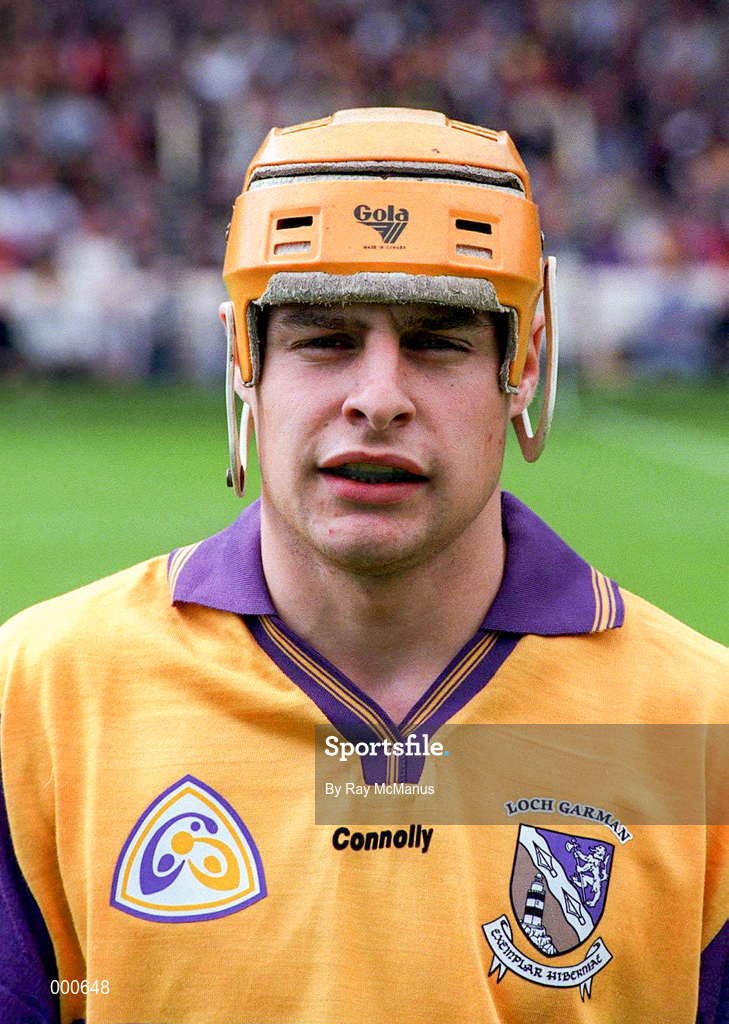 22 June 1997; Eugene Furlong of Wexford during the GAA Leinster Senior Hurling Championship Semi-Final match between Wexford and Offaly at Croke Park in Dublin. Photo by Ray McManus/Sportsfile