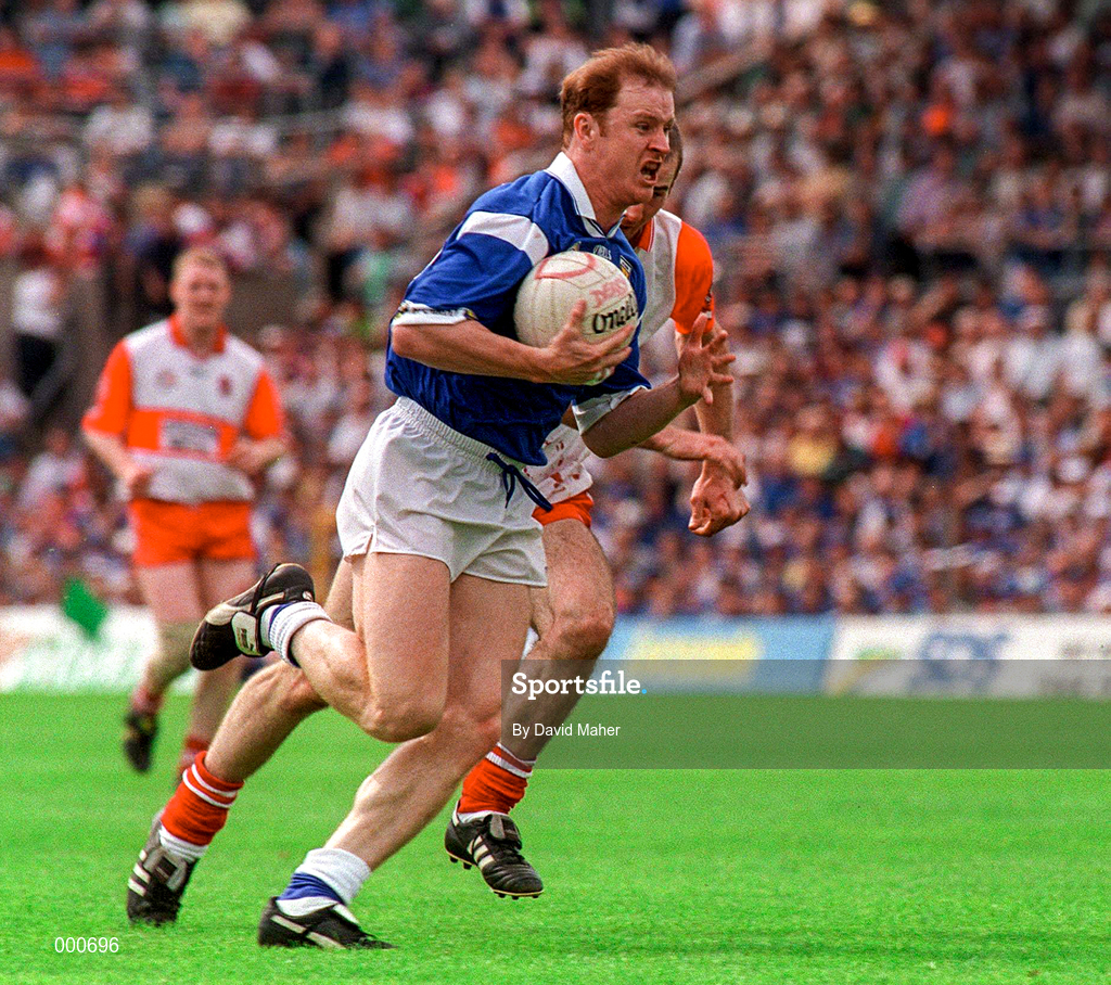 20 July 1997; Fintan Cahill of Cavan during the Ulster GAA Football Senior Championship Final match between Cavan and Derry at St. Tiernach's Park in Clones, Monaghan. Photo by David Maher/Sportsfile