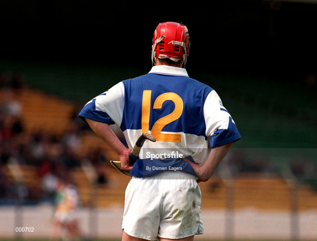 8 June 1997; Fionan O'Sullivan of Laois prior to the GAA Leinster Senior Hurling Championship Quarter-Final match between Offaly and Laois at Croke Park, Dublin. Photo by Damien Eagers/Sportsfile