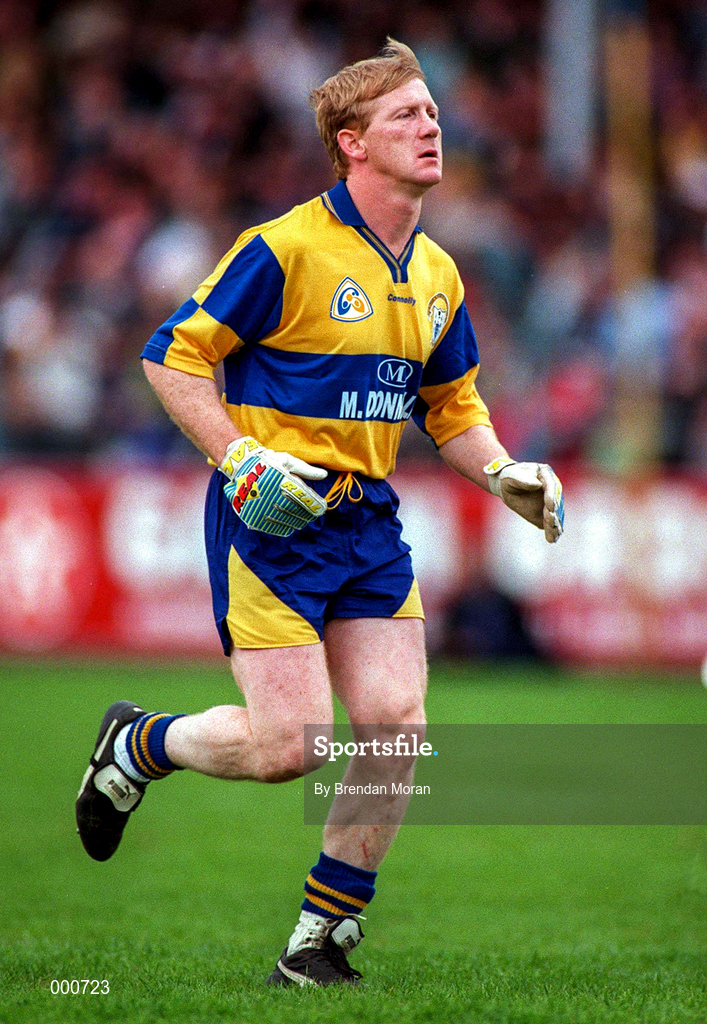 22 June 1997; Frankie Griffin of Clare during the GAA Munster Senior Football Championship Semi-Final match between Clare and Cork at Cusack Park in Ennis, Co Clare. Photo by Brendan Moran/Sportsfile