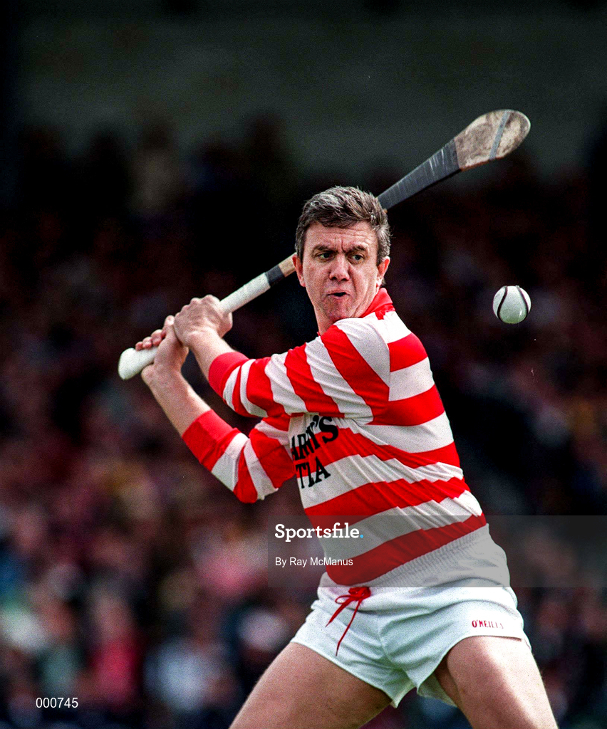 8 June 1997; Cork goalkeeper, Ger Cunningham during the GAA Munster Senior Hurling Championship Semi-Final match between Clare and Cork at the Gaelic Grounds in Limerick. Photo by Ray McManus/Sportsfile