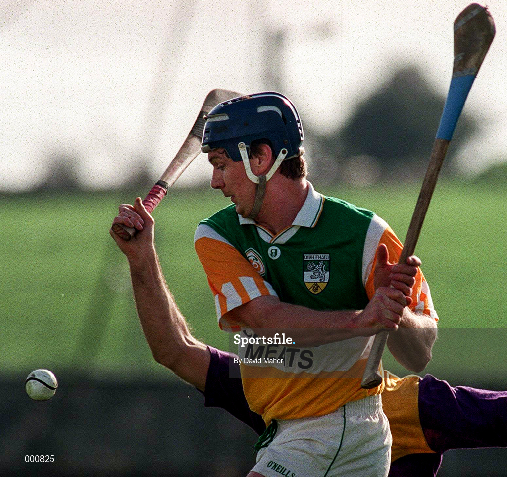 23 March 1997; Hubert Rigney of Offaly during the National Hurling League Division 1 match between Offaly and Wexford at St. Brendan's Park in Birr, Offaly. Photo by David Maher/Sportsfile