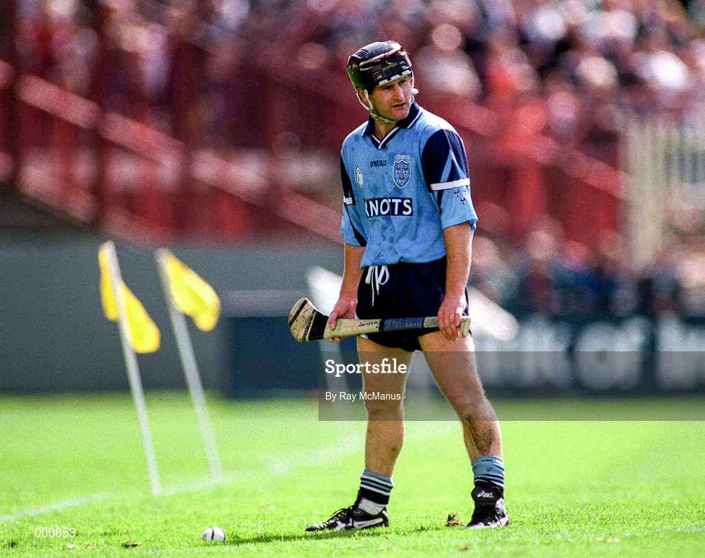 22 June 1997; James Brennan of Dublin during the Leinster Senior Hurling Championship Semi-Final match between Kilkenny and Dublin at Croke Park in Dublin. Photo by Ray McManus/Sportsfile