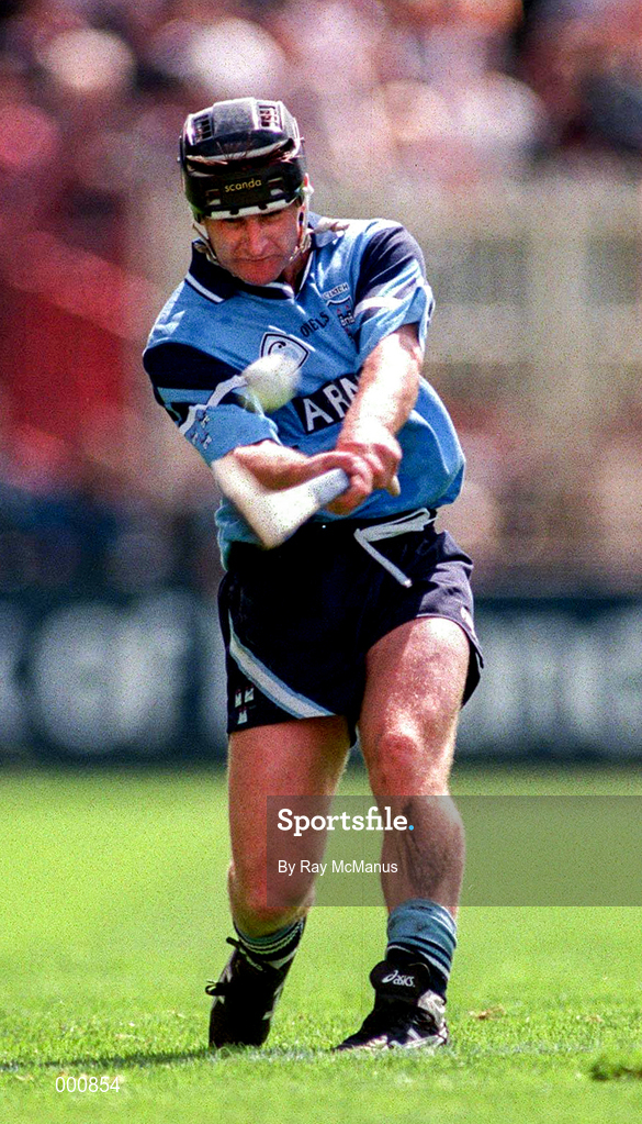 22 June 1997; James Brennan of Dublin during the Leinster Senior Hurling Championship Semi-Final match between Kilkenny and Dublin at Croke Park in Dublin. Photo by Ray McManus/Sportsfile