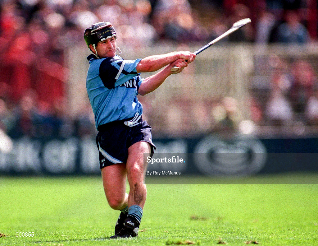 22 June 1997; James Brennan of Dublin during the Leinster Senior Hurling Championship Semi-Final match between Kilkenny and Dublin at Croke Park in Dublin. Photo by Ray McManus/Sportsfile