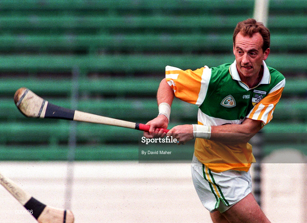 8 June 1997; Johnny Dooley of Offaly during the GAA Leinster Senior Hurling Championship Quarter-Final match between Offaly and Laois at Croke Park in Dublin. Photo by David Maher/Sportsfile