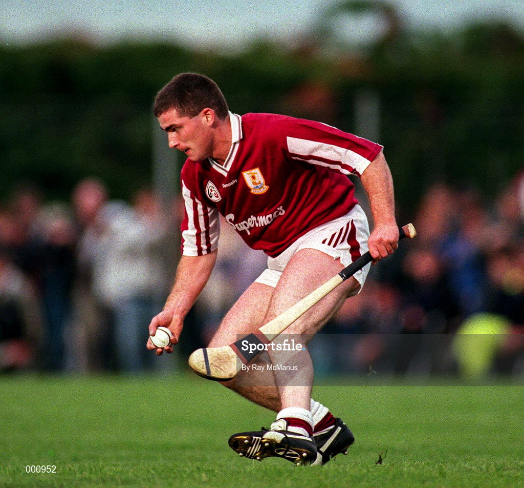 12 July 1997; Joe McGrath of Galway during the GAA Connacht Senior Hurling Championship Final match between Roscommon and Galway at Athleague in Roscommon. Photo by Ray McManus/Sportsfile