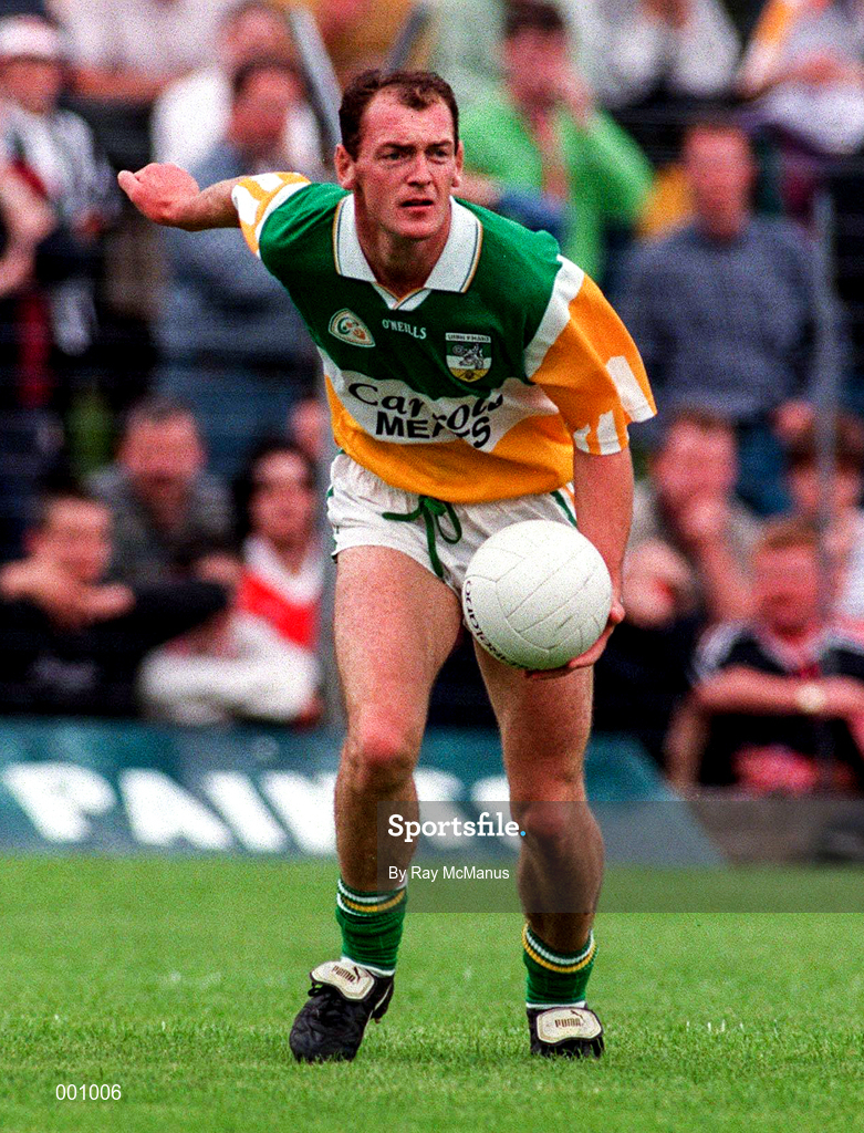 29 June 1997; John Kenny of Offaly during the Leinster GAA Senior Football Championship Semi-Final match between Offaly and Louth at Páirc Tailteann in Navan, Co Meath. Photo by Ray McManus/Sportsfile