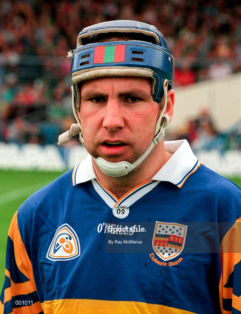 14 September 1997; John Leahy of Tipperary during the Guinness All Ireland Hurling Final match between Clare and Tipperary at Croke Park in Dublin. Photo by Ray McManus/Sportsfile