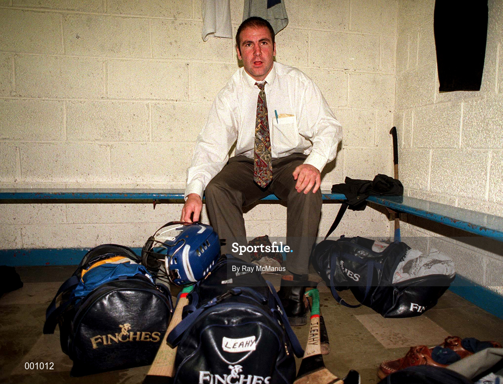 3 September 1997; John Leahy in the dressing rooms prior to a GAA Hurling Tipperary Training Session at Semple Stadium in Thurles, Tipperary. Photo by Ray McManus/Sportsfile