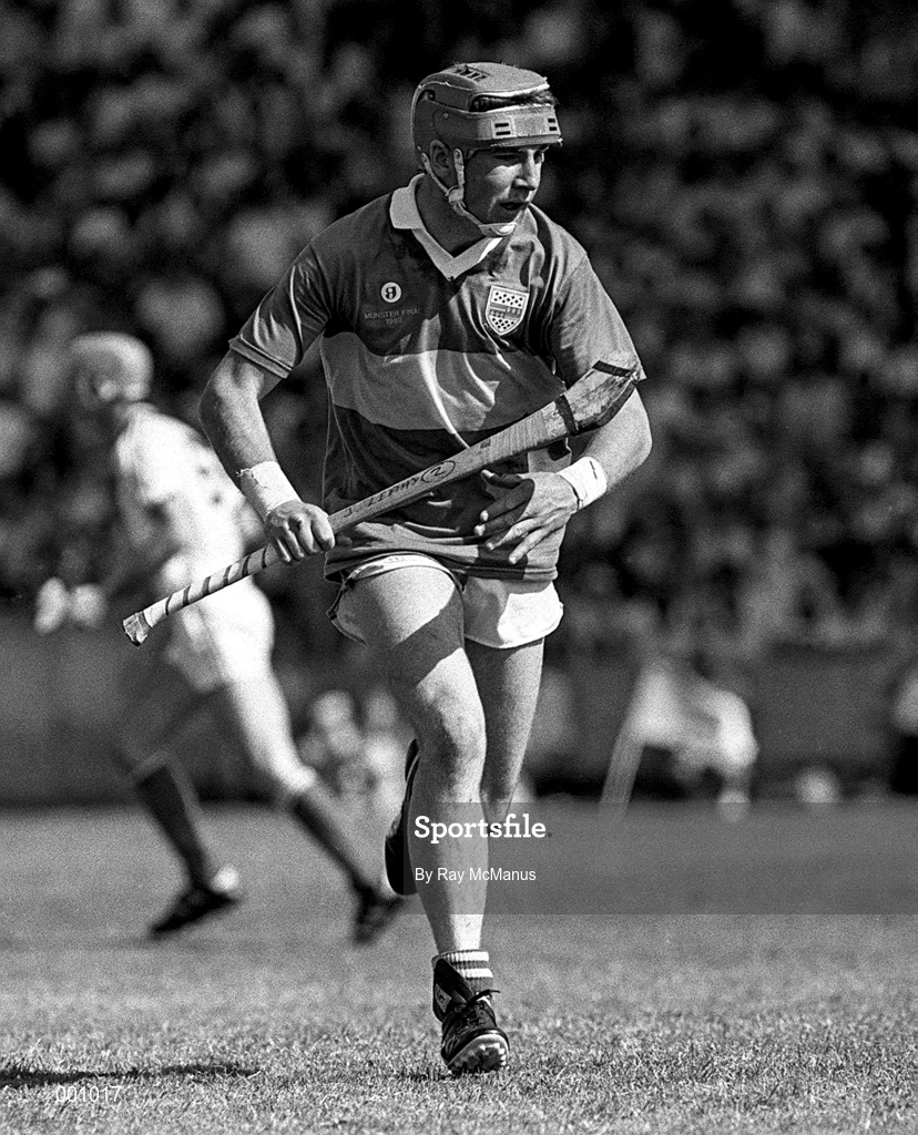 2 July 1989; John Leahy of Tipperary during the Munster Senior Hurling Championship Final match between Tipperary and Waterford at Páirc Uí Chaoimh in Cork. Photo by Ray McManus/Sportsfile