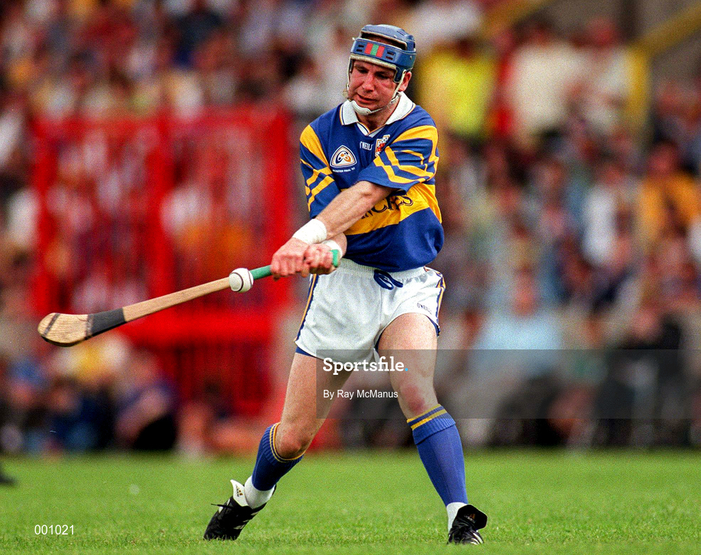 6 July 1997; John Leahy of Tipperary during the GAA Munster Senior Hurling Championship Final match between Clare and Tipperary at Páirc Uí Chaoimh in Cork. Photo by Ray McManus/Sportsfile