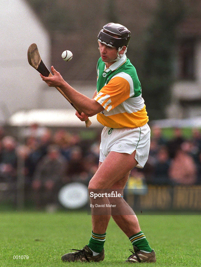 23 March 1997; Johnny Dooley of Offaly during the National Hurling League Division 1 match between Offaly and Wexford at St. Brendan's Park in Birr, Offaly. Photo by David Maher/Sportsfile