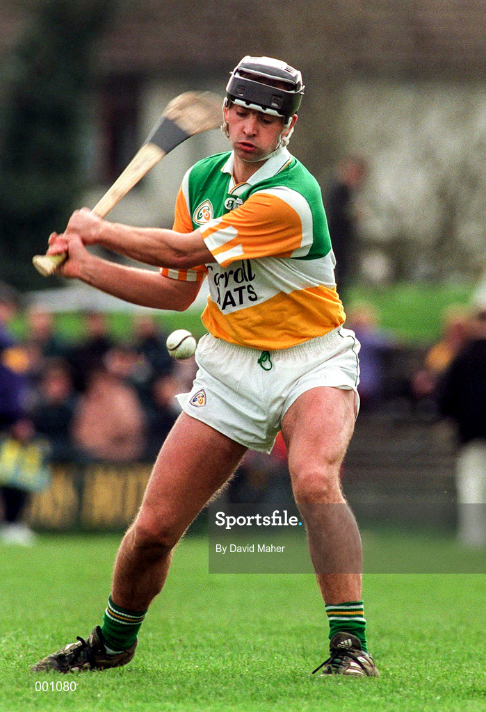 23 March 1997; Johnny Dooley of Offaly during the National Hurling League Division 1 match between Offaly and Wexford at St. Brendan's Park in Birr, Offaly. Photo by David Maher/Sportsfile