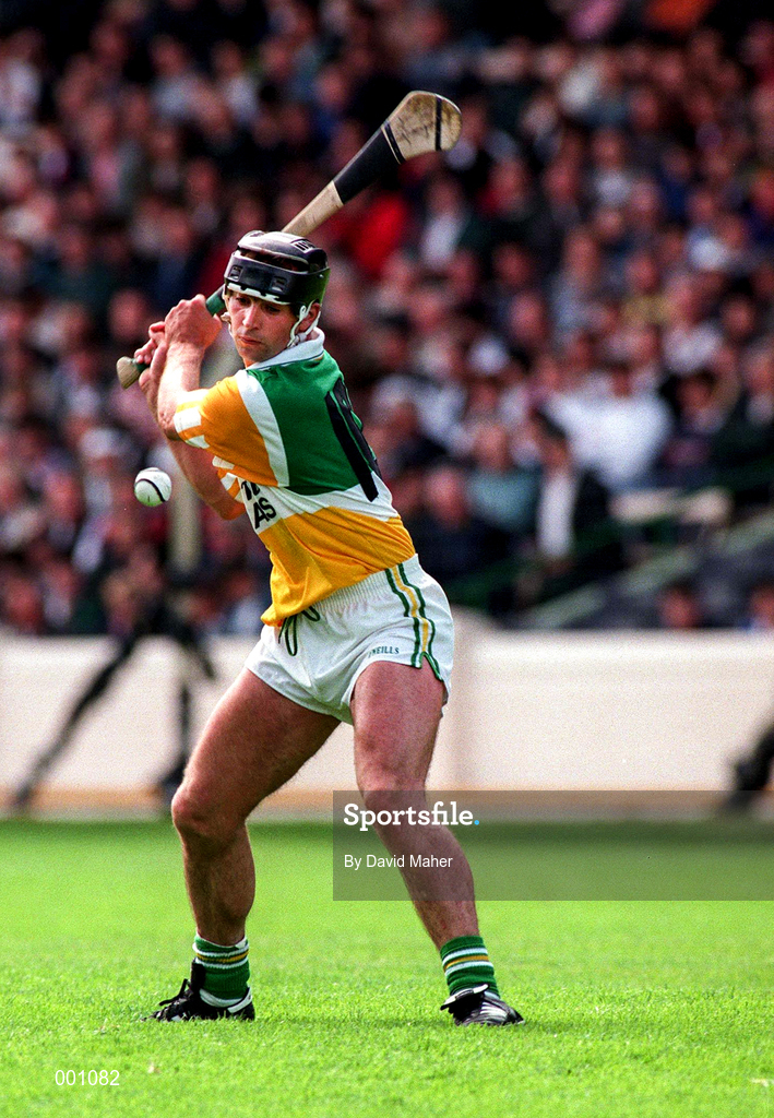 8 June 1997; Johnny Dooley of Offaly during the GAA Leinster Senior Hurling Championship Quarter-Final match between Offaly and Laois at Croke Park in Dublin. Photo by David Maher/Sportsfile