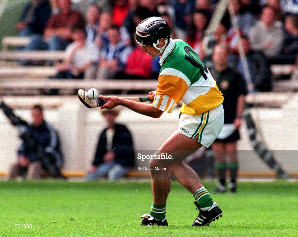 8 June 1997; Johnny Dooley of Offaly during the GAA Leinster Senior Hurling Championship Quarter-Final match between Offaly and Laois at Croke Park in Dublin. Photo by David Maher/Sportsfile