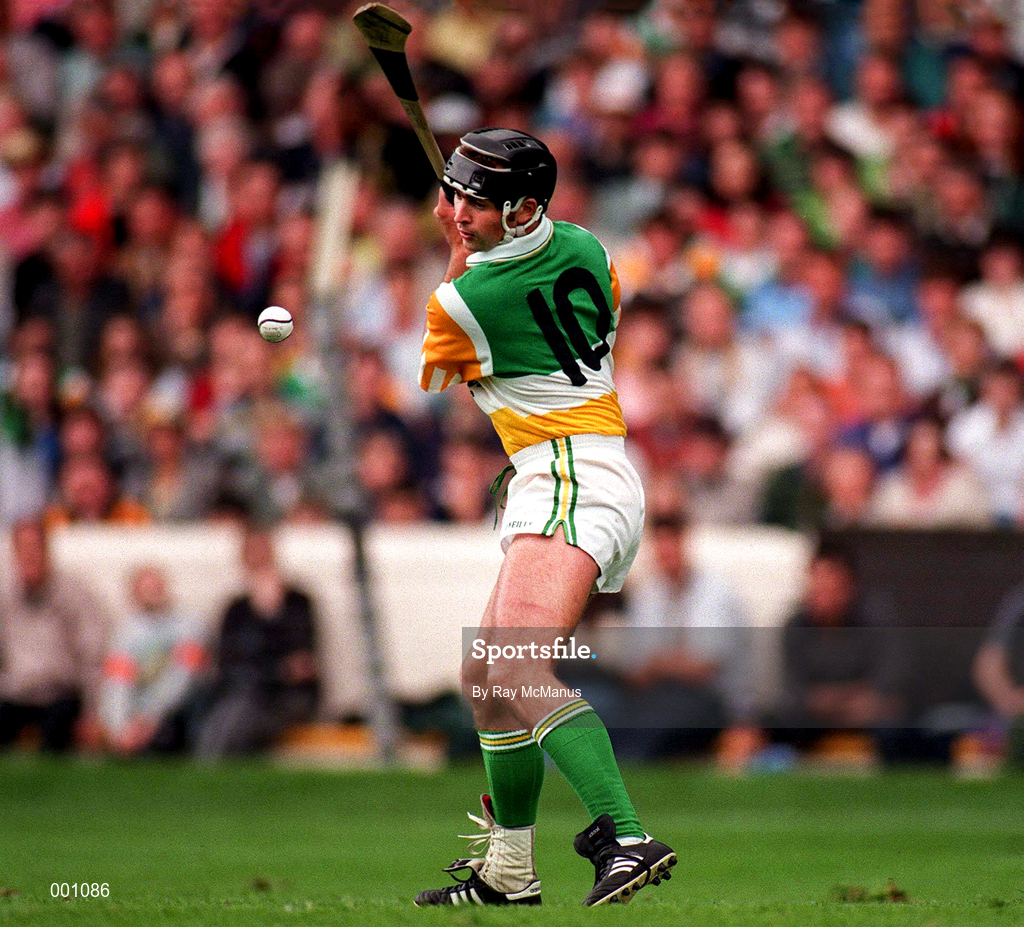 22 June 1997; Johnny Dooley of Offaly during the GAA Leinster Senior Hurling Championship Semi-Final match between Wexford and Offaly at Croke Park in Dublin. Photo by Ray McManus/Sportsfile