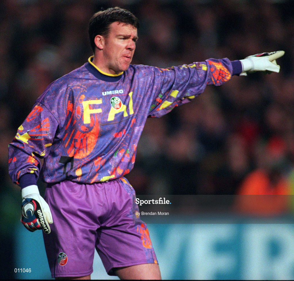 22 April 1998; Alan Kelly of Republic of Ireland during the International Friendly between Republic of Ireland and Argentina at Lansdowne Road in Dublin. Photo by Brendan Moran/Sportsfile