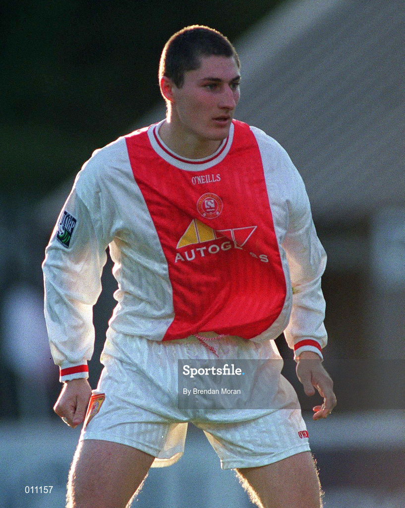 14 July 1998; Colin Hawkins of St. Patrick's Athletic during the Club Friendly between St. Patrick's Athletic and Hearts at Richmond Park in Dublin. Photo by Brendan Moran/Sportsfile