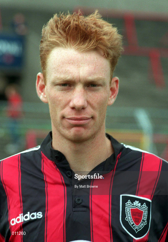 12 July 1998; Dean Dodds of Bohemians ahead of the Club Friendly between Bohemians and Hearts at Dalymount Park in Dublin. Photo by Matt Browne/Sportsfile