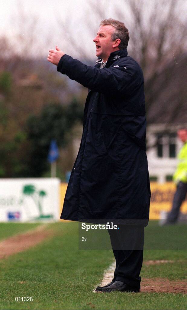 23 March 1997, Dermot Keely, Home Farm Everton Manager. Picture Credit: Damien Eagers/SPORTSFILE
