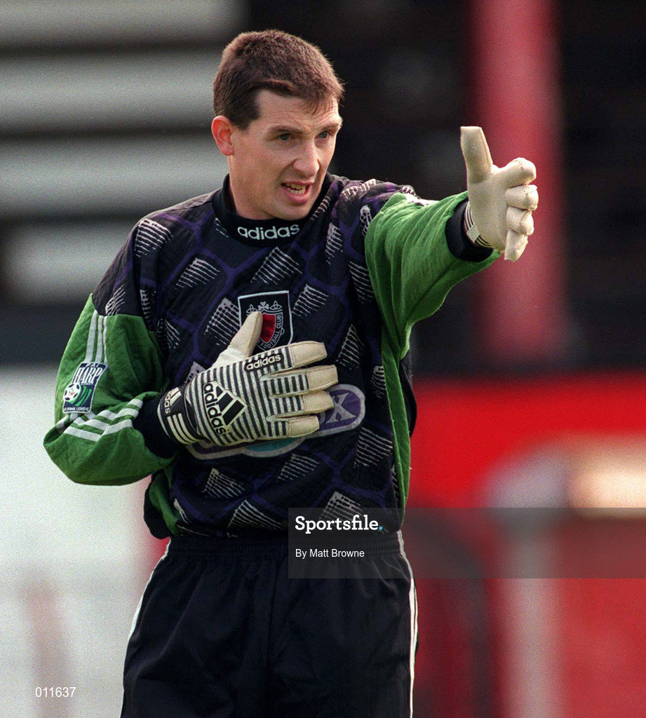 12 July 1998; John Donegan of Bohemians during the Club Friendly between Bohemians and Hearts at Dalymount Park in Dublin. Photo by Matt Browne/Sportsfile
