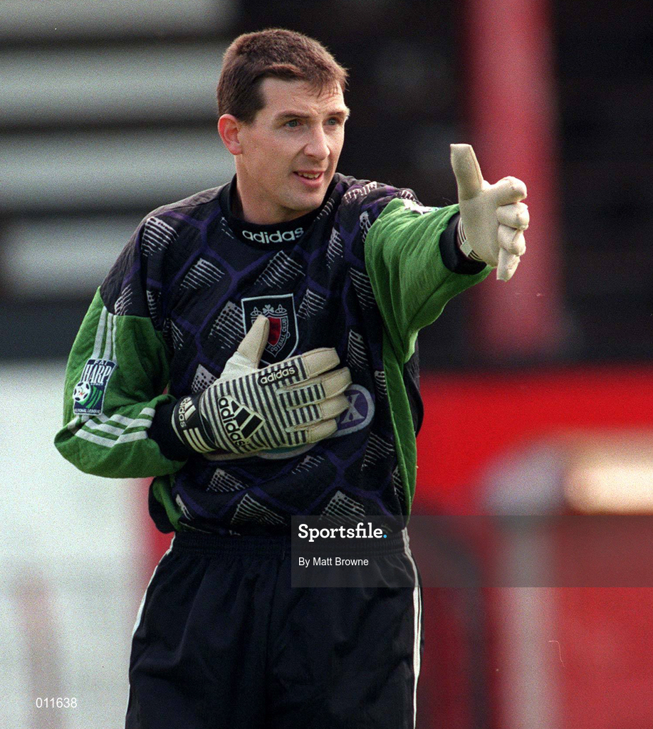 12 July 1998; John Donegan of Bohemians during the Club Friendly between Bohemians and Hearts at Dalymount Park in Dublin. Photo by Matt Browne/Sportsfile