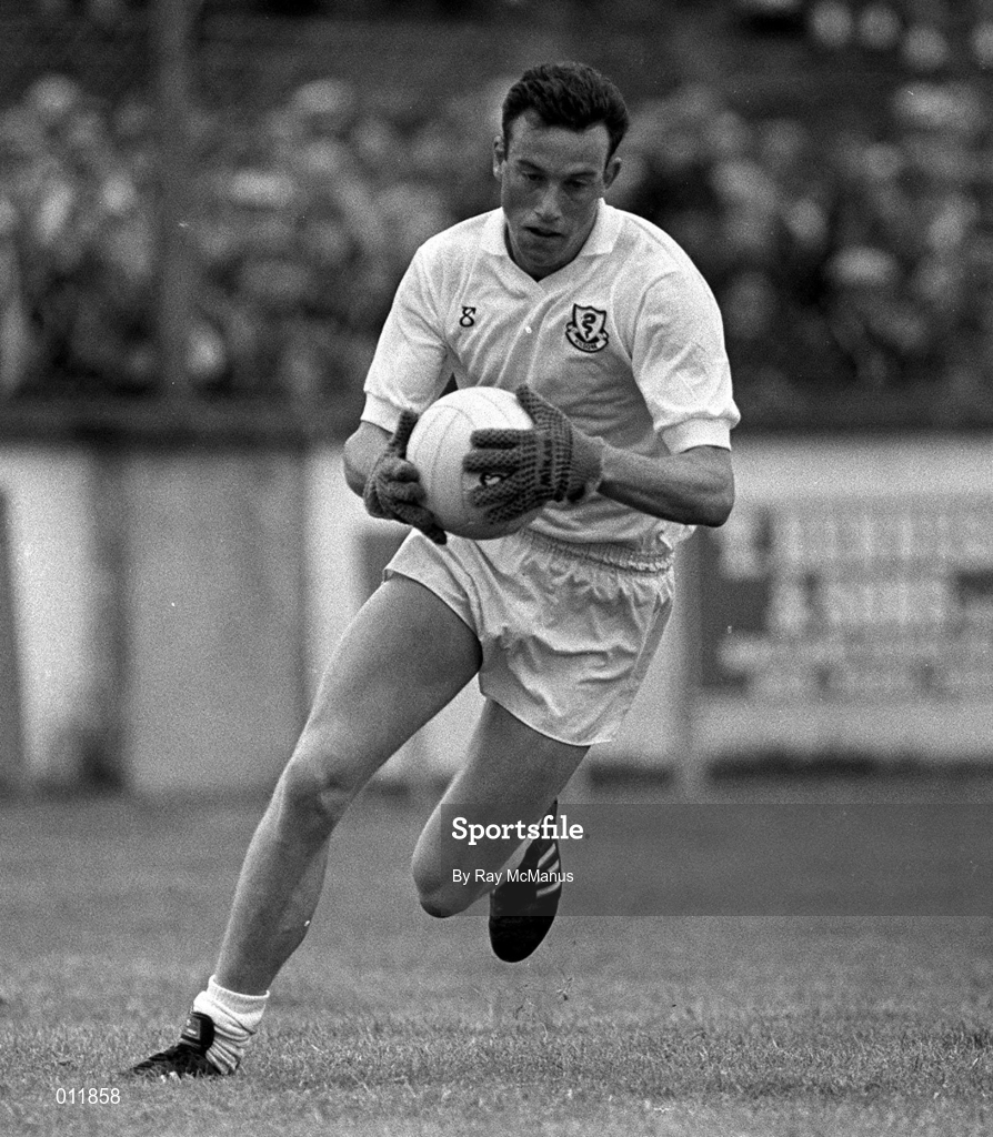 5 June 1989; Mick Moynihan of Kildare during the Leinster Senior Football Championship Quarter-Final match between Dublin and Kildare at St. Conleth's Park in Newbridge, Kildare. Photo by Ray McManus/Sportsfile