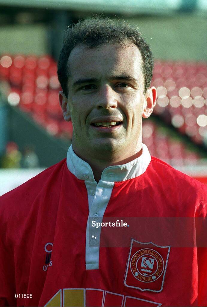 22 Aug 1996. Packie Lynch, St Pat's Athl, Soccer Friendly, Richmond Park, Dublin. Picture Credit: David Maher/SPORTSFILE.