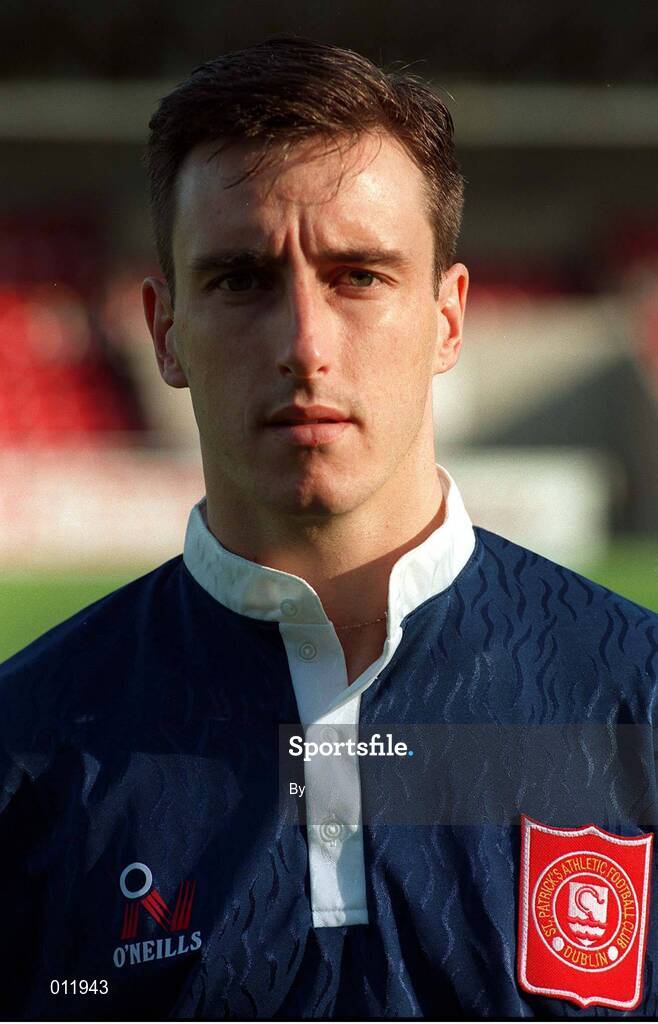 21 July 1995. Paul Campbell, St Pat's Athl, Soccer Friendly, Richmond Park, Dublin. Picture Credit: David Maher/SPORTSFILE.
