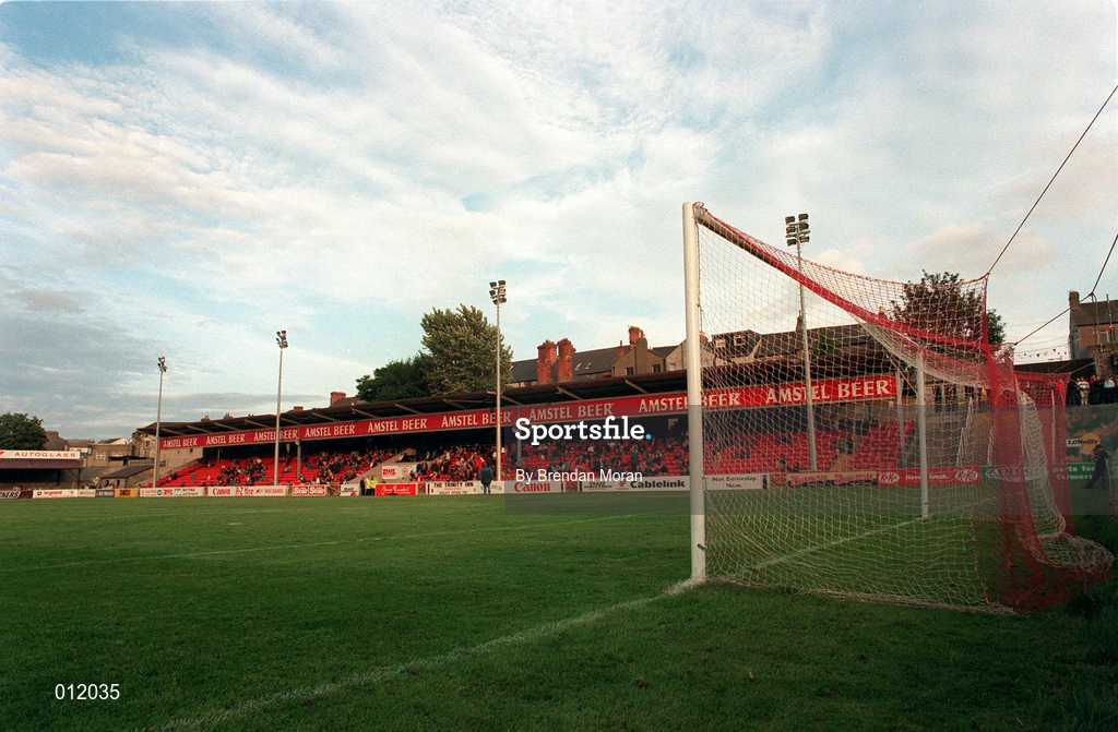 14 July 1998; A general view of Richmond Park ahead of the Club Friendly between St. Patrick's Athletic and Hearts at Richmond Park in Dublin. Photo by Brendan Moran/Sportsfile