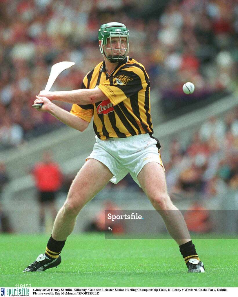 6 July 2003; Henry Shefflin, Kilkenny. Guinness Leinster Senior Hurling Championship Final, Kilkenny v Wexford, Croke Park, Dublin. Picture credit; Ray McManus / SPORTSFILE