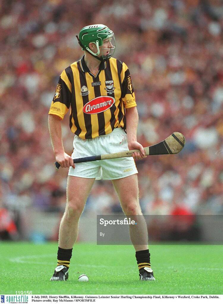 6 July 2003; Henry Shefflin, Kilkenny. Guinness Leinster Senior Hurling Championship Final, Kilkenny v Wexford, Croke Park, Dublin. Picture credit; Ray McManus / SPORTSFILE