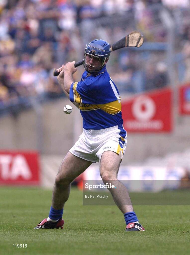 27 July 2003; Eoin Kelly of Tipperary during the Guinness All-Ireland Senior Hurling Championship Quarter Final match between Offaly and Tipperary at Croke Park in Dublin. Photo by Pat Murphy / Sportsfile