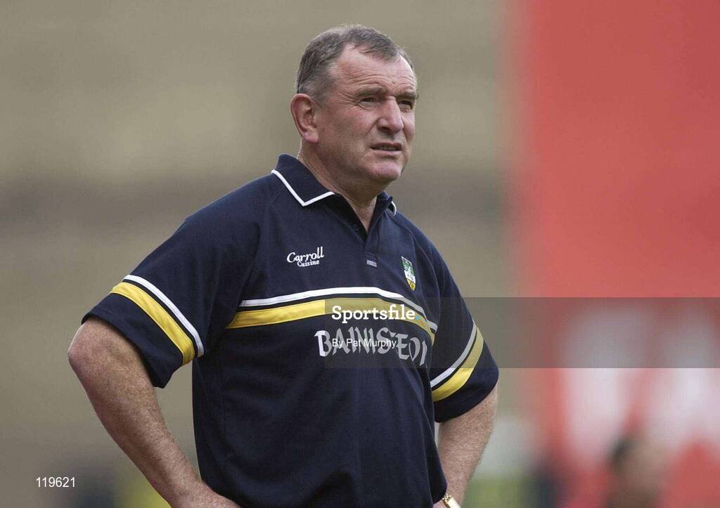 27 July 2003; Offaly Manager Mike McNamara during the Guinness All-Ireland Senior Hurling Championship Quarter Final match between Offaly and Tipperary at Croke Park in Dublin. Photo by Pat Murphy / Sportsfile