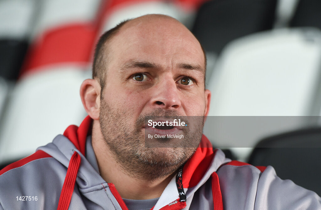 6 December 2017; Rory Best during an Ulster Rugby press conference at Kingspan Stadium in Belfast. Photo by Oliver McVeigh/Sportsfile