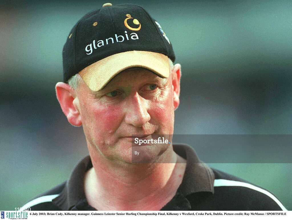 6 July 2003; Brian Cody, Kilkenny manager. Guinness Leinster Senior Hurling Championship Final, Kilkenny v Wexford, Croke Park, Dublin. Picture credit; Ray McManus / SPORTSFILE