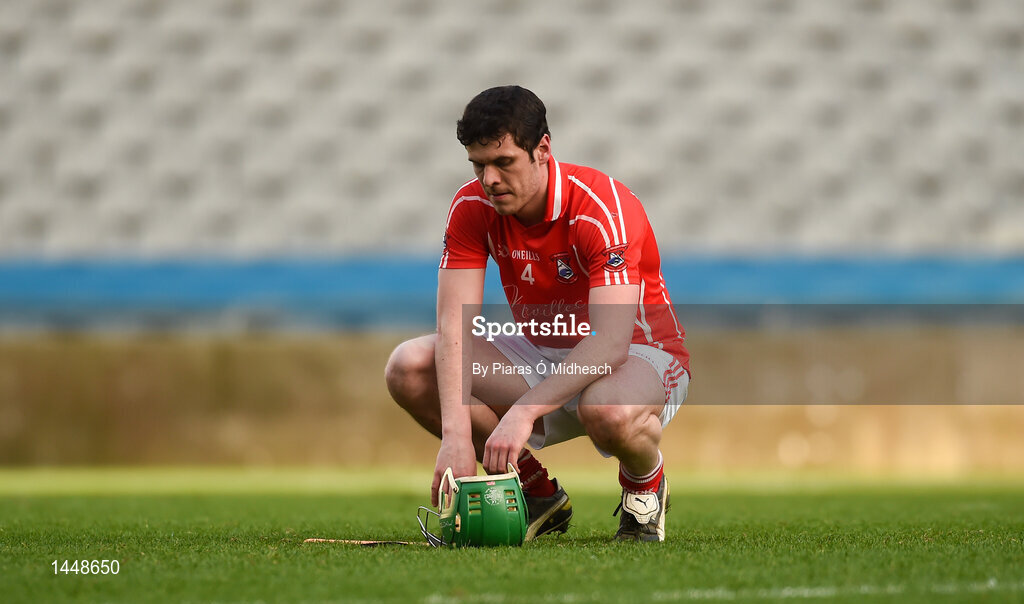 4 February 2018; Daniel Mullan of Fethard St Mogues dejected after the AIB GAA Hurling All-Ireland Junior Club Championship Final match between Ardmore and Fethard St Mogues at Croke Park in Dublin. Photo by Piaras Ó Mídheach/Sportsfile