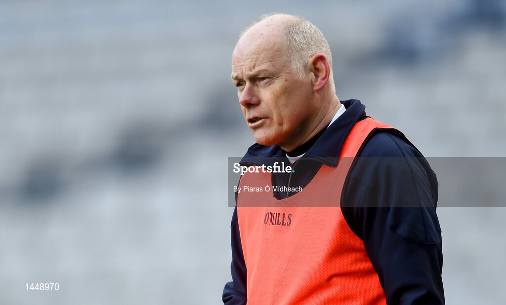 4 February 2018; Fethard St Mogues manager Lorcan Barden during the AIB GAA Hurling All-Ireland Junior Club Championship Final match between Ardmore and Fethard St Mogues at Croke Park in Dublin. Photo by Piaras Ó Mídheach/Sportsfile