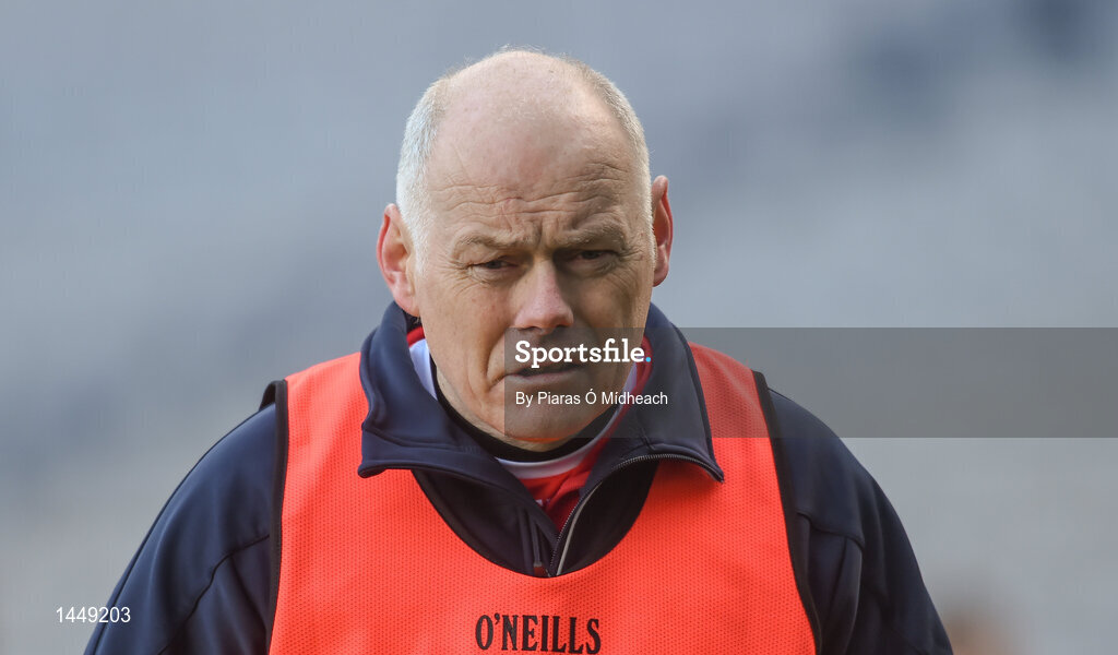 4 February 2018; Fethard St Mogues manager Lorcan Barden during the AIB GAA Hurling All-Ireland Junior Club Championship Final match between Ardmore and Fethard St Mogues at Croke Park in Dublin. Photo by Piaras Ó Mídheach/Sportsfile