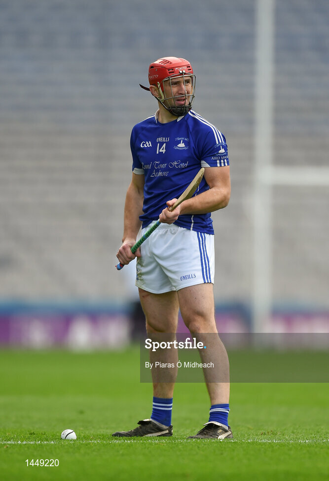 4 February 2018; Séamus Prendergast of Ardmore during the AIB GAA Hurling All-Ireland Junior Club Championship Final match between Ardmore and Fethard St Mogues at Croke Park in Dublin. Photo by Piaras Ó Mídheach/Sportsfile