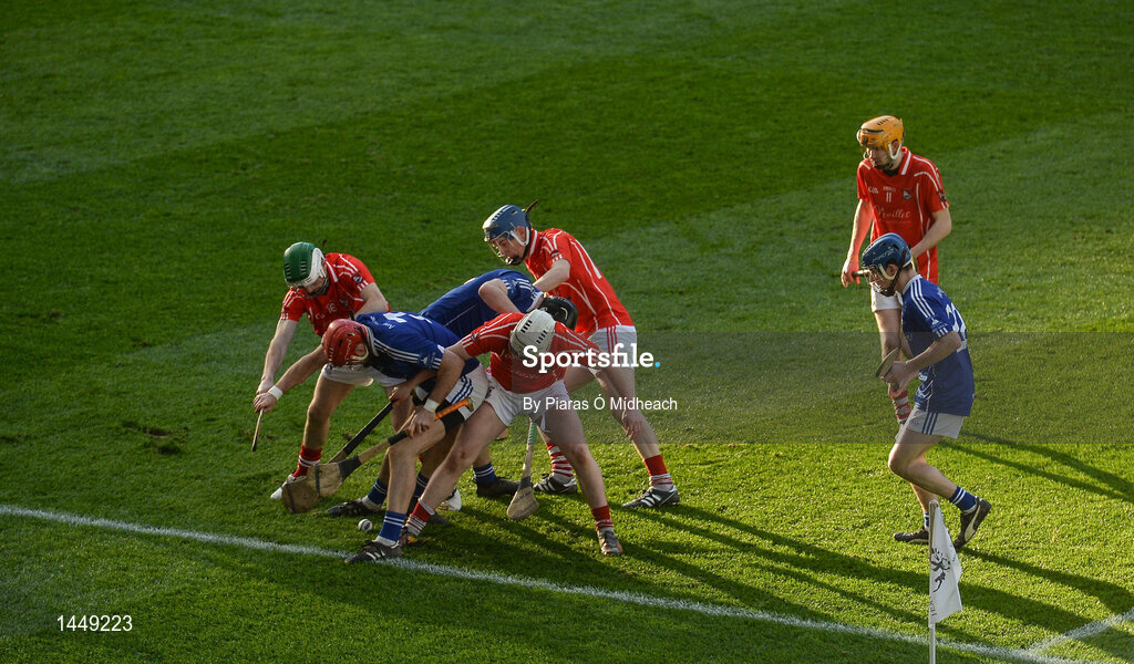 4 February 2018; A general view of action during the AIB GAA Hurling All-Ireland Junior Club Championship Final match between Ardmore and Fethard St Mogues at Croke Park in Dublin. Photo by Piaras Ó Mídheach/Sportsfile