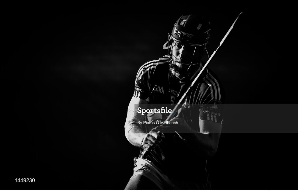 4 February 2018;(EDITORS NOTE: Image has been converted to black & white using Photoshop) Séamus Keating of Ardmore during the AIB GAA Hurling All-Ireland Junior Club Championship Final match between Ardmore and Fethard St Mogues at Croke Park in Dublin. Photo by Piaras Ó Mídheach/Sportsfile
