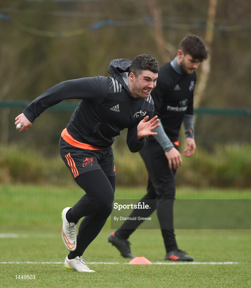 5 February 2018; Sam Arnold during Munster Rugby squad training at the University of Limerick in Limerick. Photo by Diarmuid Greene/Sportsfile