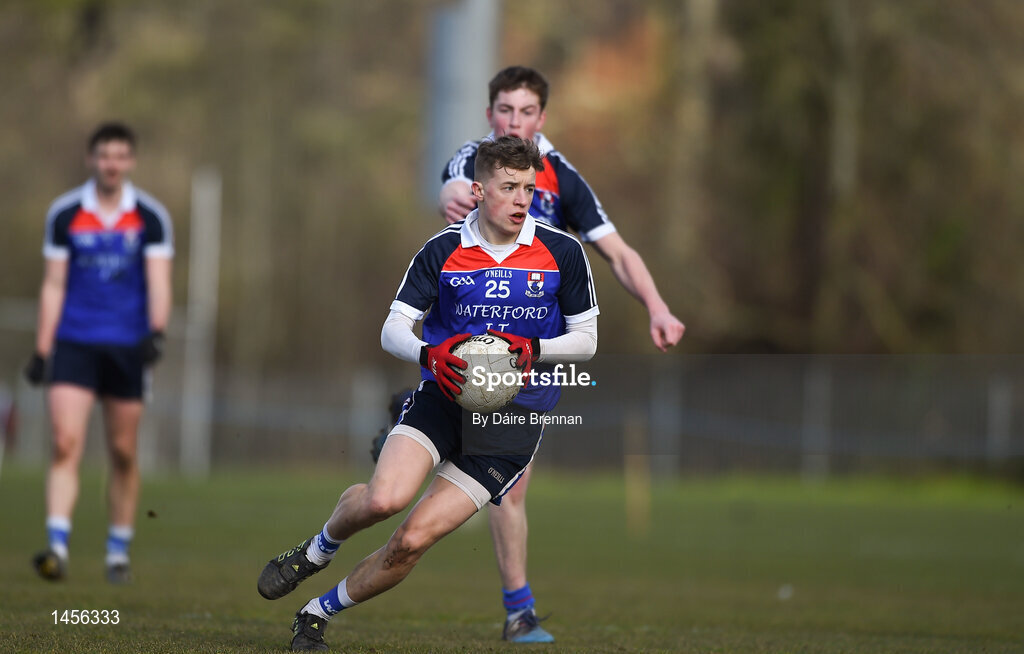 17 February 2018; Conor Murphy of Waterford Institute of Technology during the Electric Ireland HE GAA Trench Cup Final match between Waterford Institute of Technology and Mary Immaculate College Limerick at Santry Avenue in Dublin. Photo by Daire Brennan/Sportsfile
