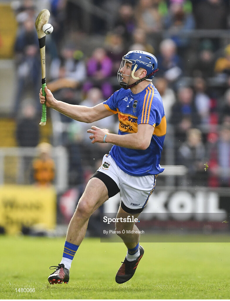 8 April 2018; John McGrath of Tipperary during the Allianz Hurling League Division 1 Final match between Kilkenny and Tipperary at Nowlan Park in Kilkenny. Photo by Piaras Ó Mídheach/Sportsfile